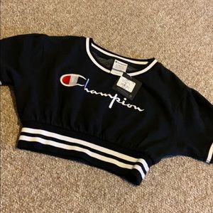 Champion crop sweatshirt